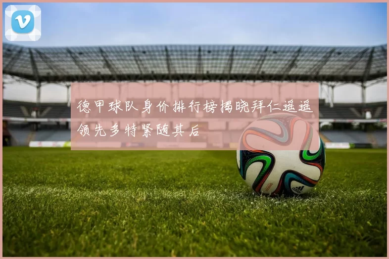 德甲球队身价排行榜揭晓拜仁遥遥领先多特紧随其后